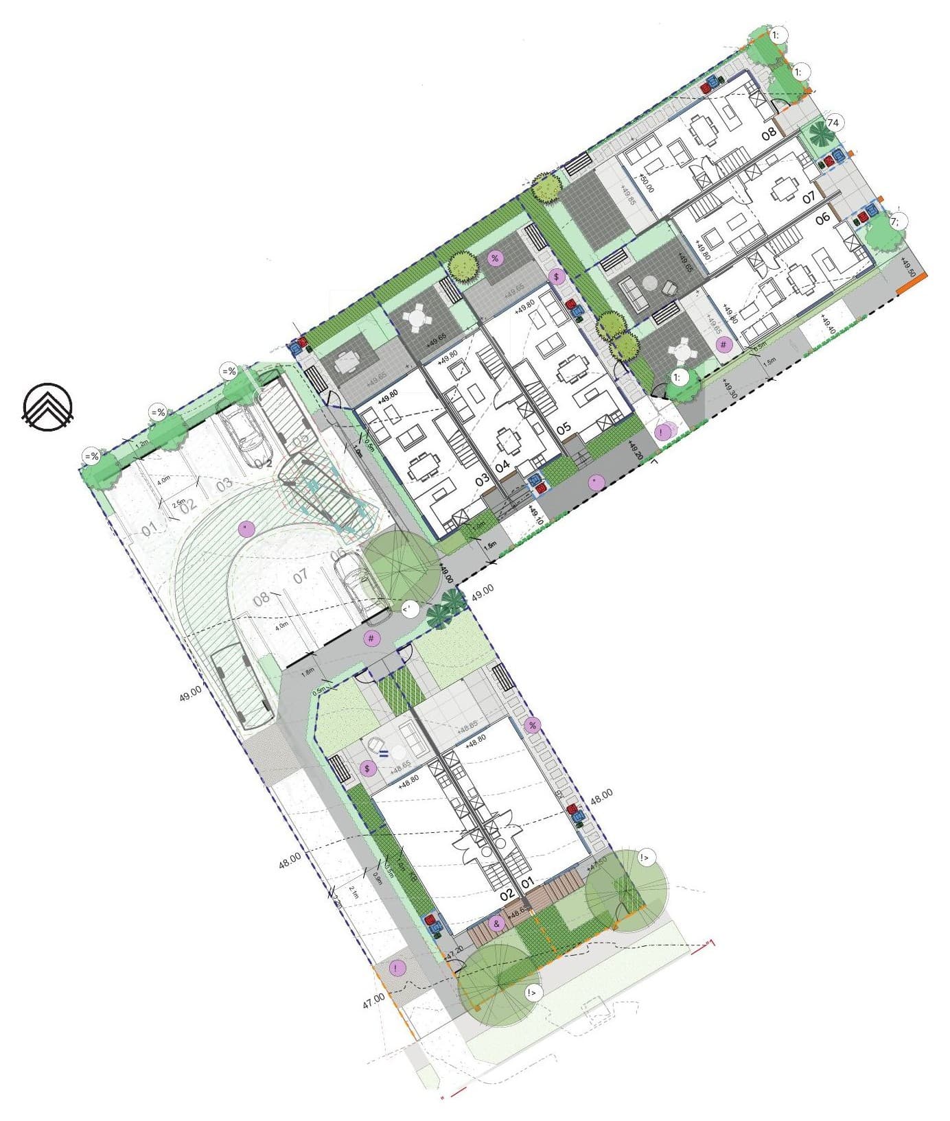 Albert Collective site plan